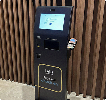 Totem de autoatendimento